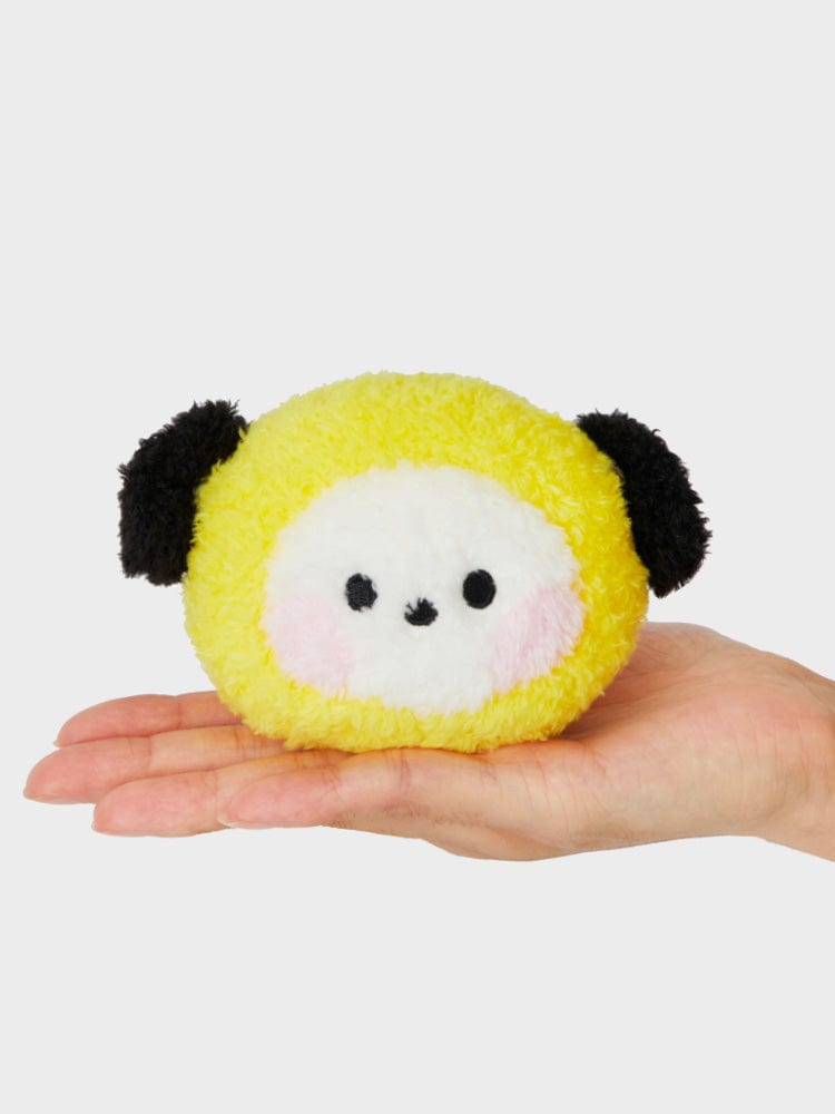 BT21 CHIMMY Mini Glitter Doll Hand Mirror