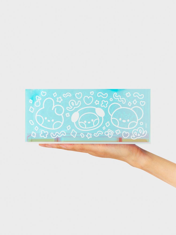 BT21 Mini Glitter Toilet Paper Case