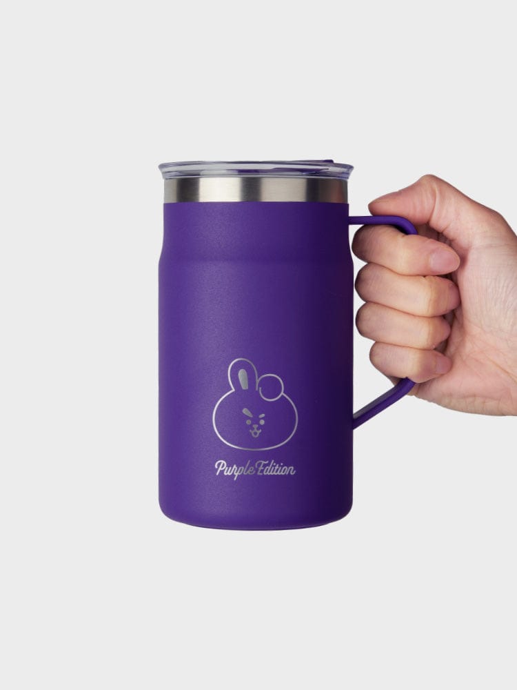 BT21 COOKY Purple of Wish Edition Lock & Lock Tumbler (600 ml)