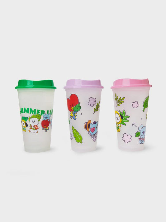 BT21 Summer Rain Resilient Cup Set (473 ml)