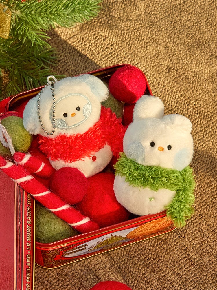 BT21 Mini Mini Mini Petit Holiday Snowman Random Doll Key Ring