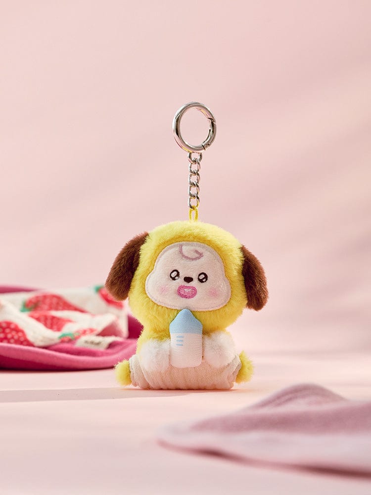 BT21 CHIMMY Baby Newborn Season 2 Sitting Doll Keyring