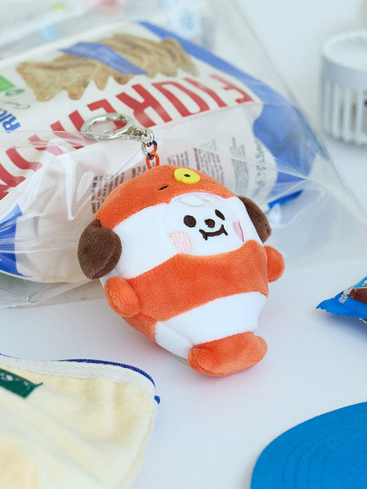 BT21 CHIMMY Baby Ocean Friends Mini Doll Key Ring