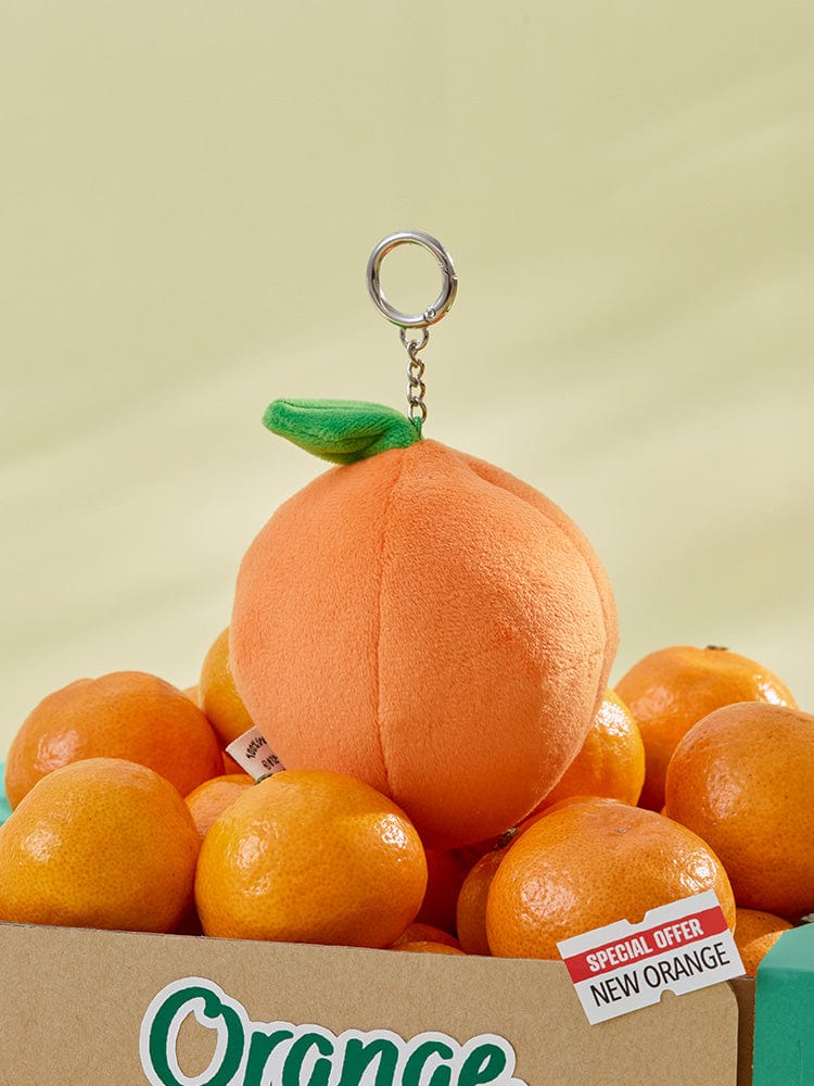 BT21 CHIMMY Baby Orange Party Doll Key Ring