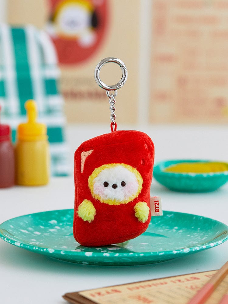 BT21 CHIMMY Mini BUNSIK Doll Key Ring
