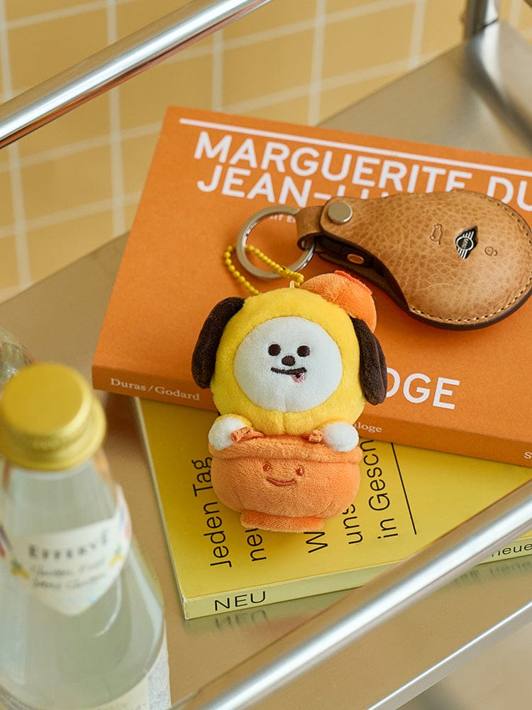 BT21 CHIMMY RJ Welcome Party Rice Bowl Doll Key Ring - S
