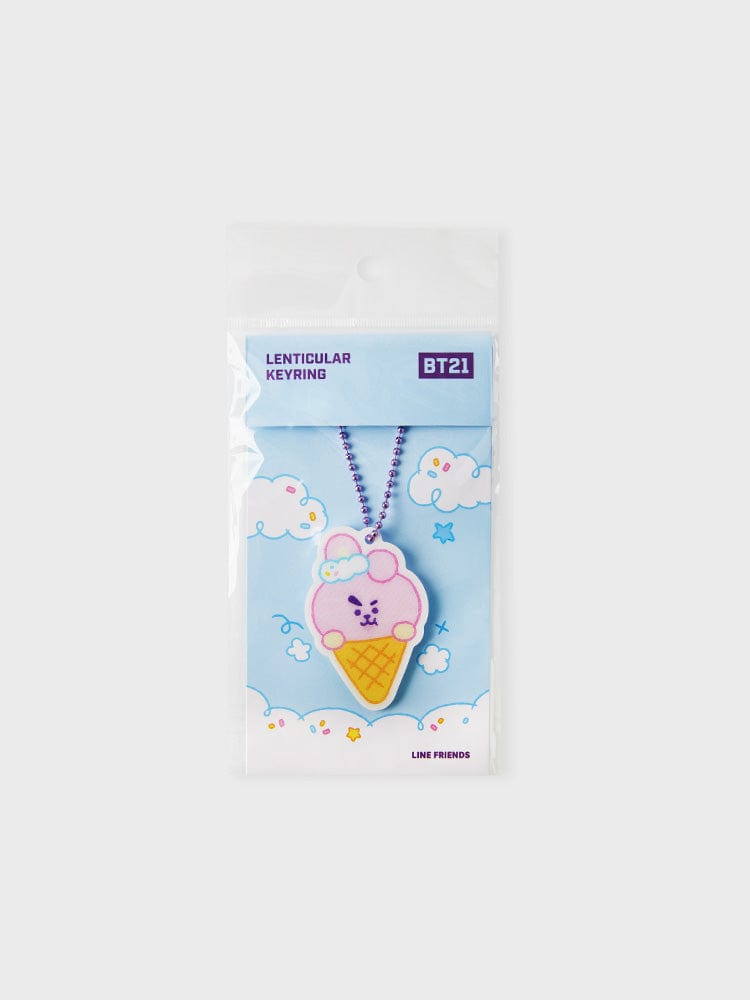 BT21 On the Cloud COOKY lenticular keyring