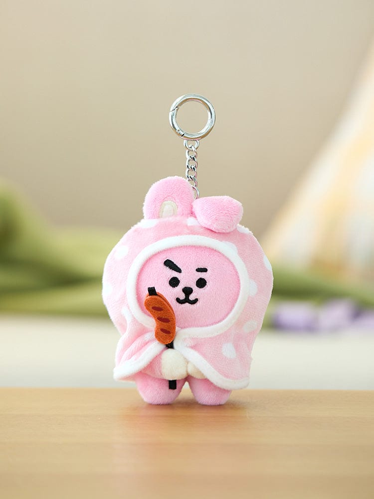 BT21 COOKY Campfire Blanket Doll Keyring