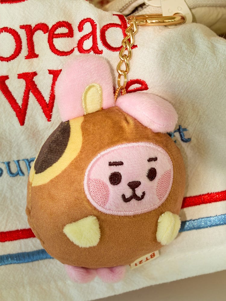 BT21 COOKY Baby Bakery Flush Keyring