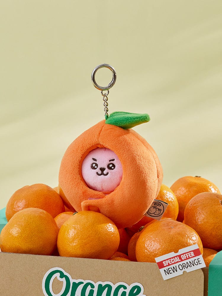 BT21 COOKY Baby Orange Party Doll Key Ring
