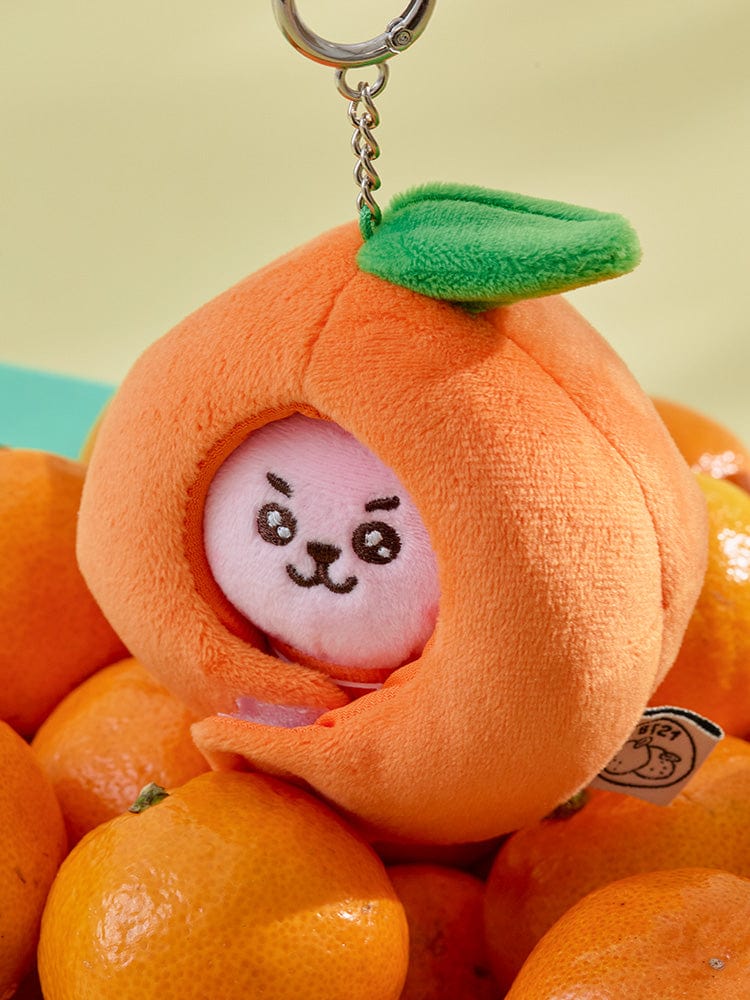 BT21 COOKY Baby Orange Party Doll Key Ring