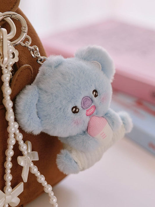 BT21 KOYA Baby Newborn Season 2 Sitting Doll Keyring