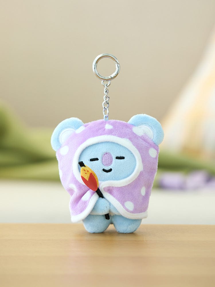 BT21 KOYA Campfire Blanket Doll Keyring
