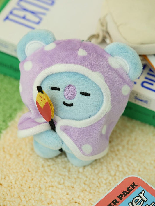 BT21 KOYA Campfire Blanket Doll Keyring