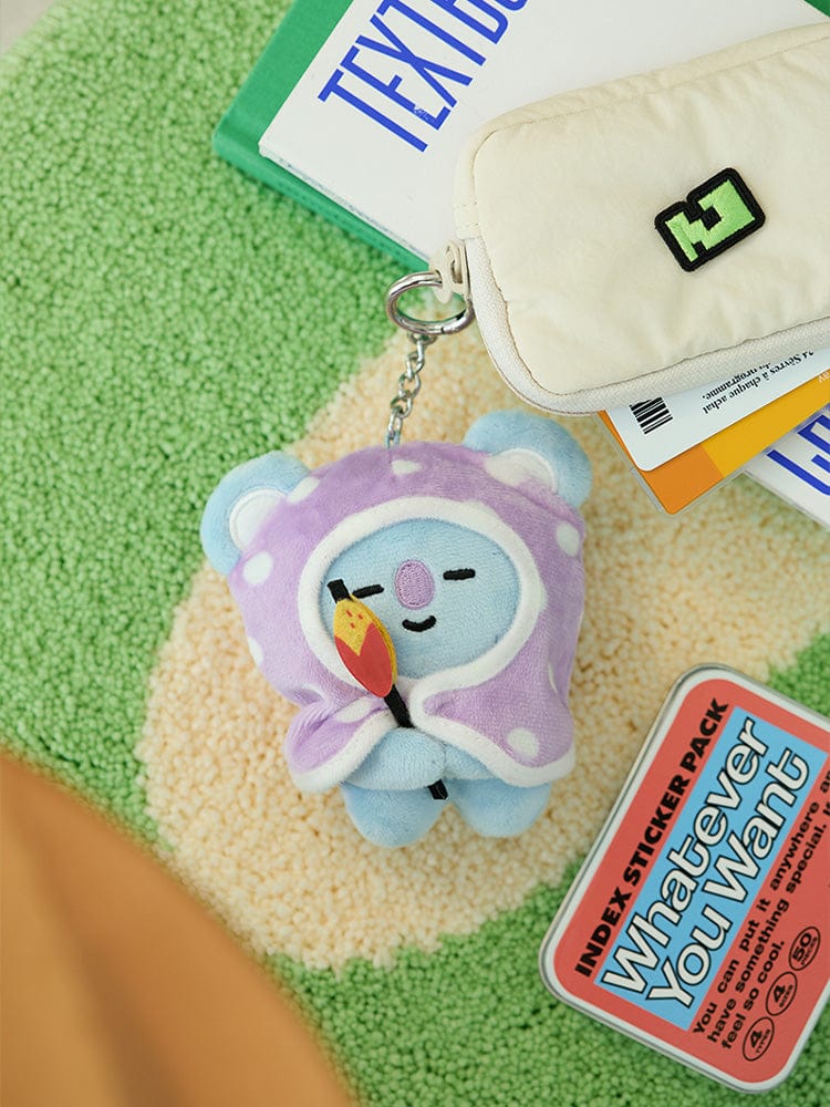 BT21 KOYA Campfire Blanket Doll Keyring