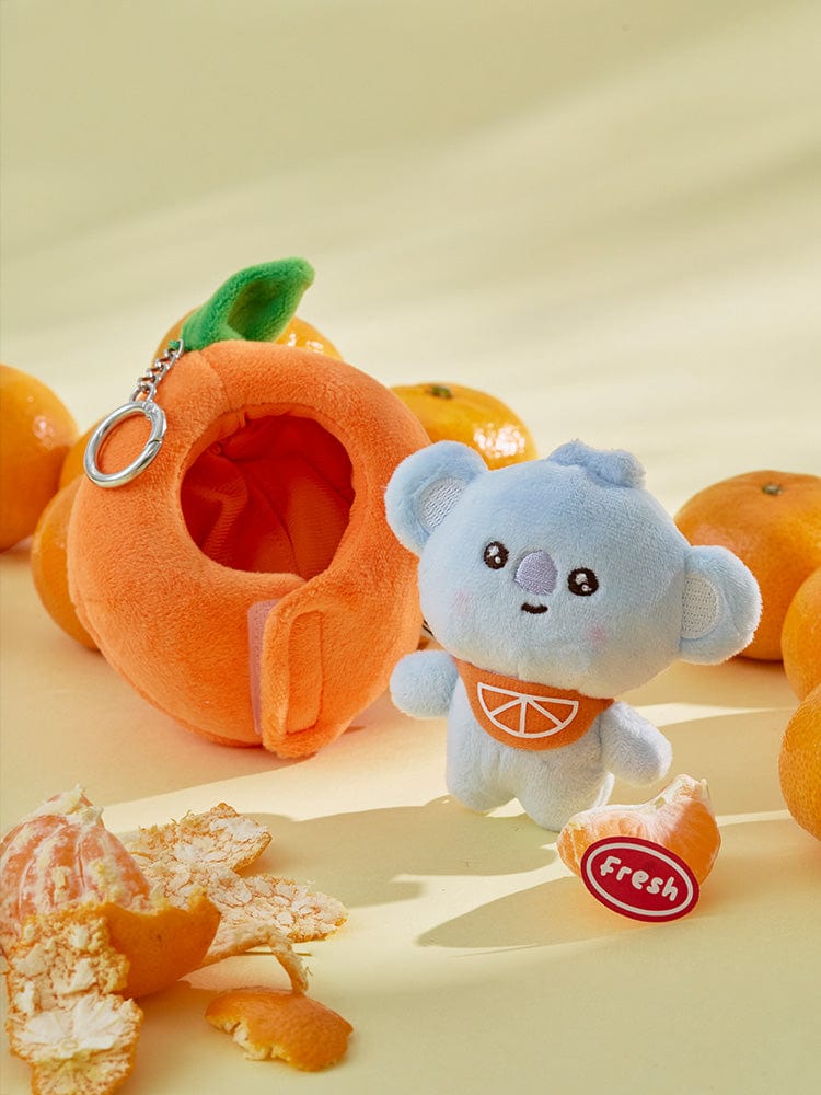 BT21 KOYA Baby Orange Party Doll Key Ring