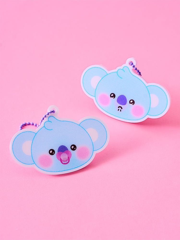 BT21 KOYA NEWBORN BABY lenticular keyring