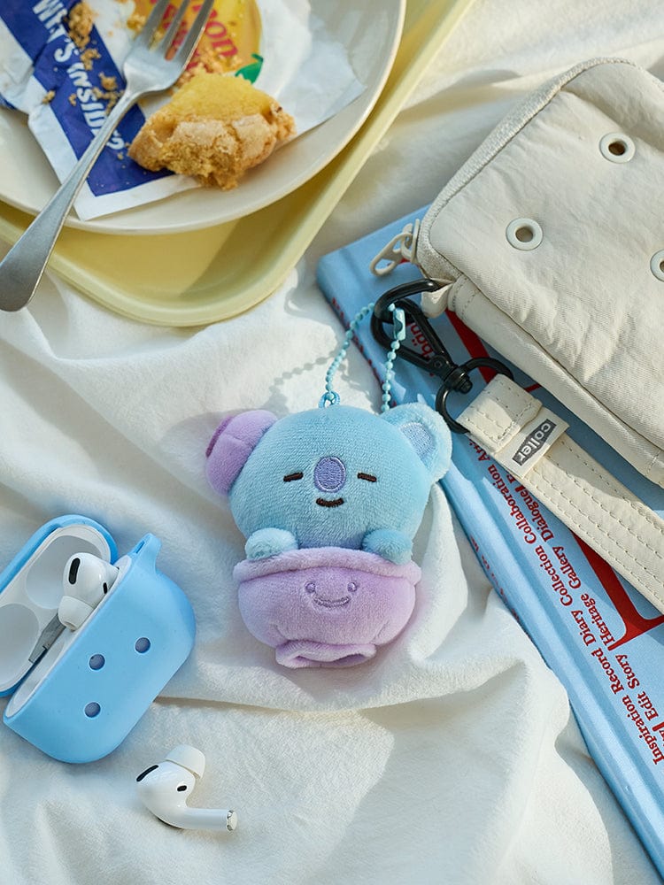 BT21 KOYARJ Welcome Party Rice Bowl Doll Key Ring - S