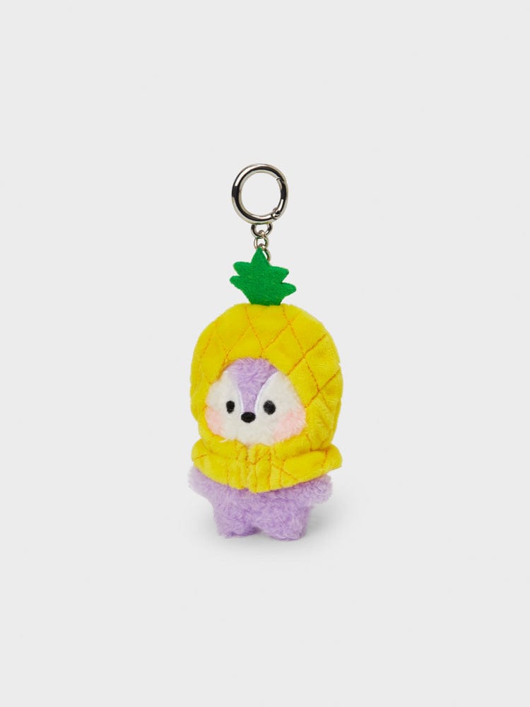 BT21 MANG Mini Mini Pineapple Fruit Doll Key Ring