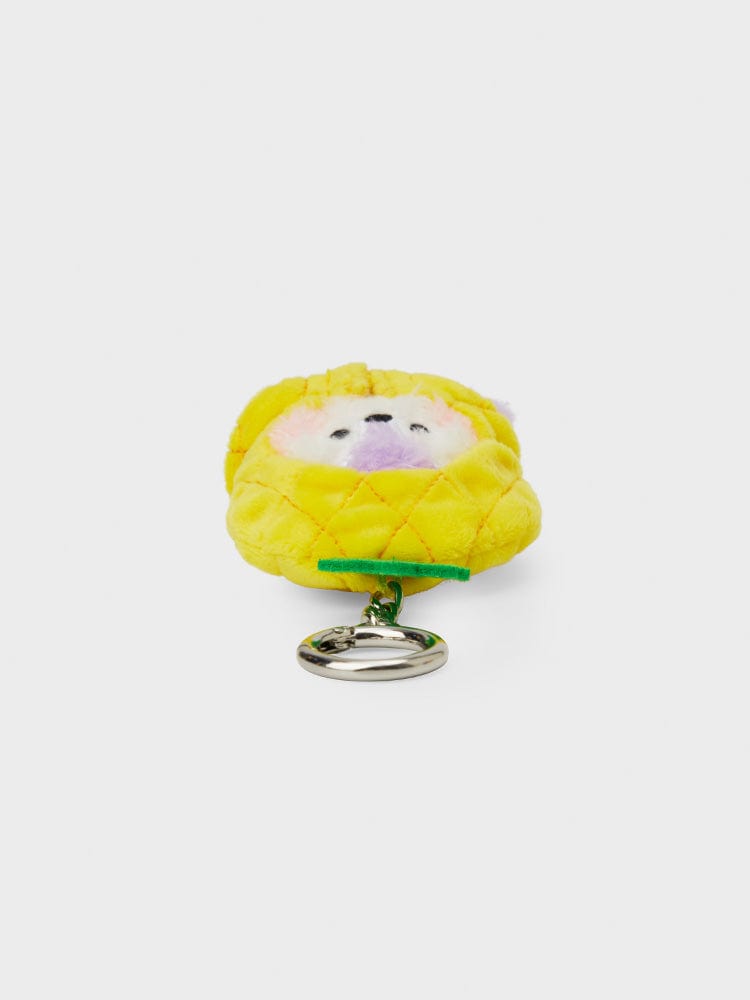 BT21 MANG Mini Mini Pineapple Fruit Doll Key Ring