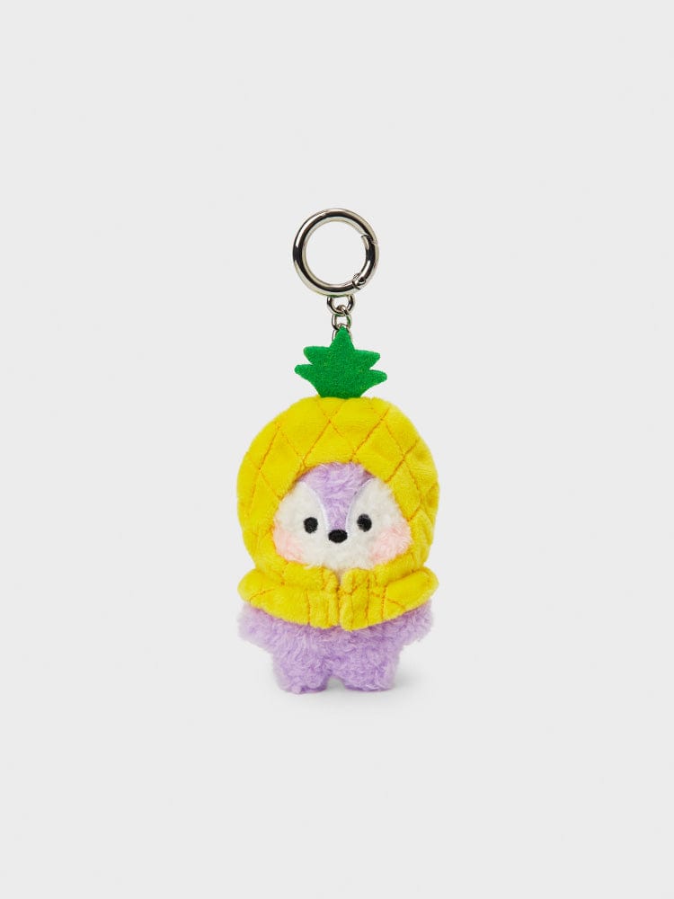 BT21 MANG Mini Mini Pineapple Fruit Doll Key Ring