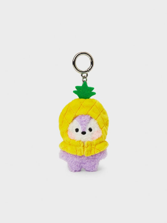 BT21 MANG Mini Mini Pineapple Fruit Doll Key Ring