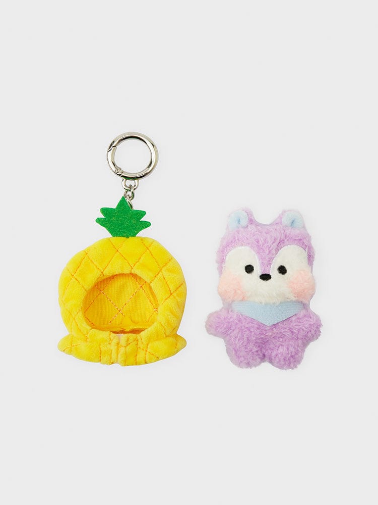 BT21 MANG Mini Mini Pineapple Fruit Doll Key Ring