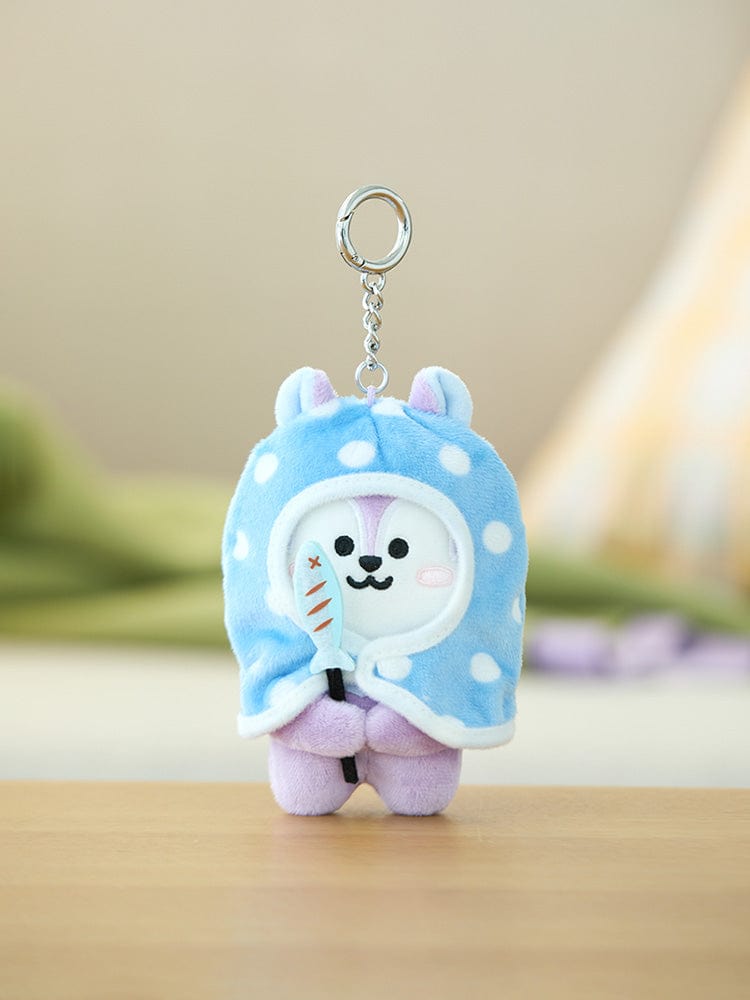 BT21 MANG Campfire Blanket Doll Keyring