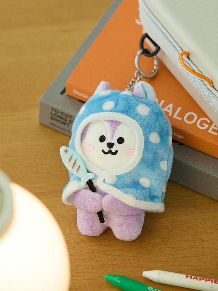BT21 MANG Campfire Blanket Doll Keyring