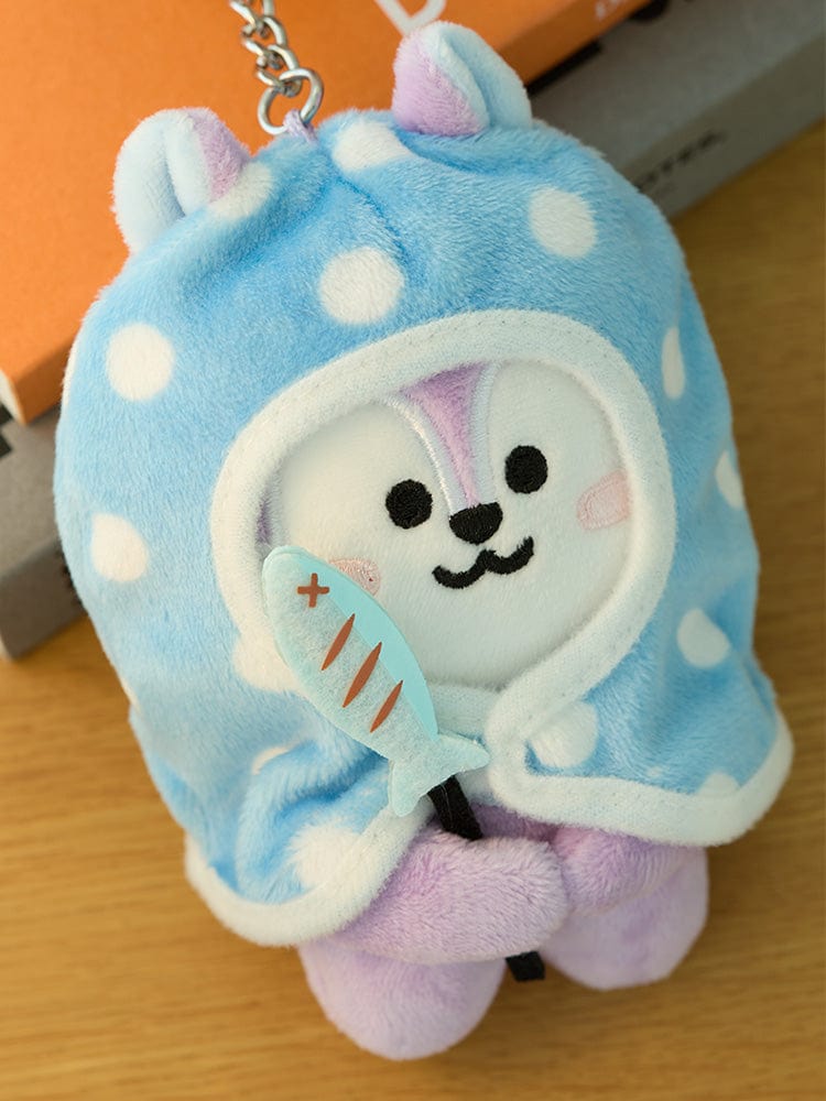 BT21 MANG Campfire Blanket Doll Keyring