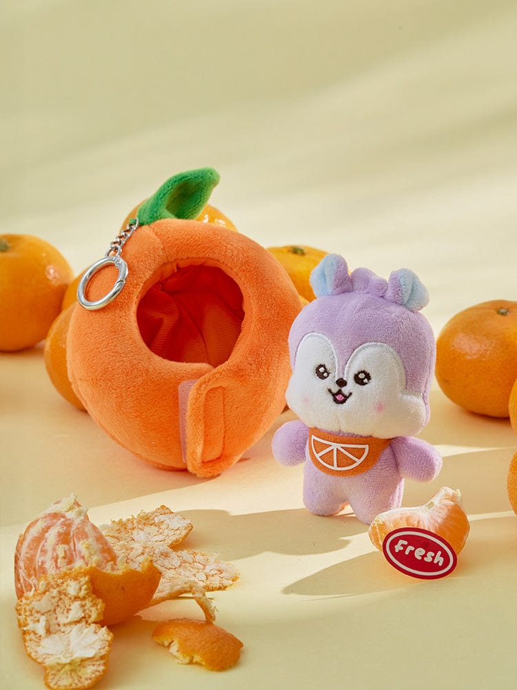 BT21 MANG Baby Orange Party Doll Key Ring