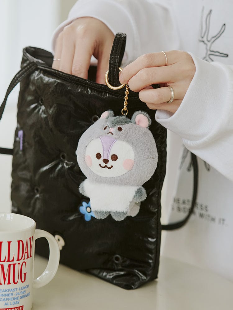 BT21 MANG BABY Fluffy Doll Key Ring