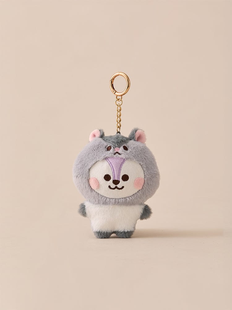 BT21 MANG BABY Fluffy Doll Key Ring