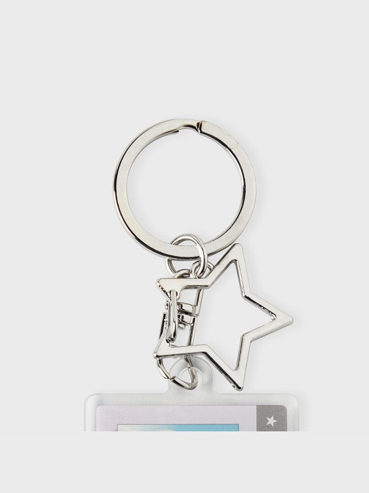 BT21 MANG Silver Edition ID Card Acrylic Keyring