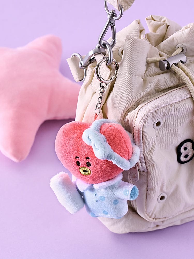 BT21 NEW BASIC TATA Pajama Flush Keyring