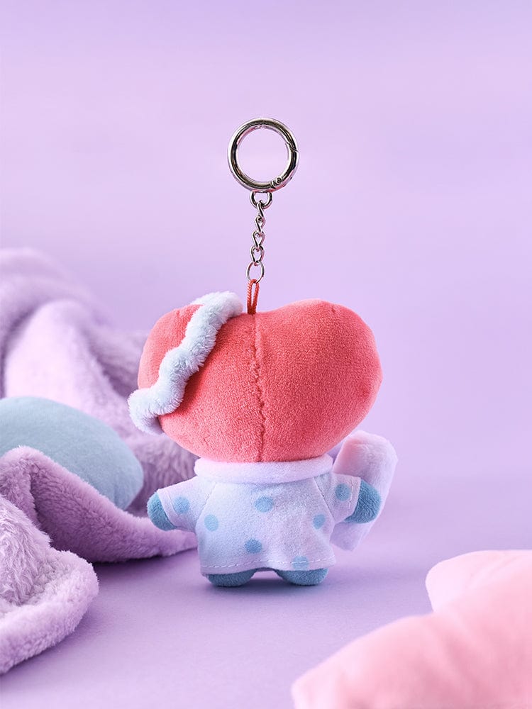 BT21 NEW BASIC TATA Pajama Flush Keyring