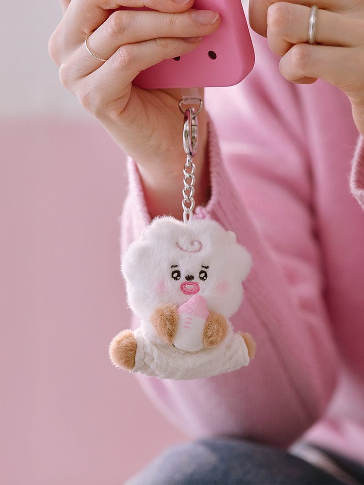 BT21 RJ Baby Newborn Season 2 Sitting Doll Keyring