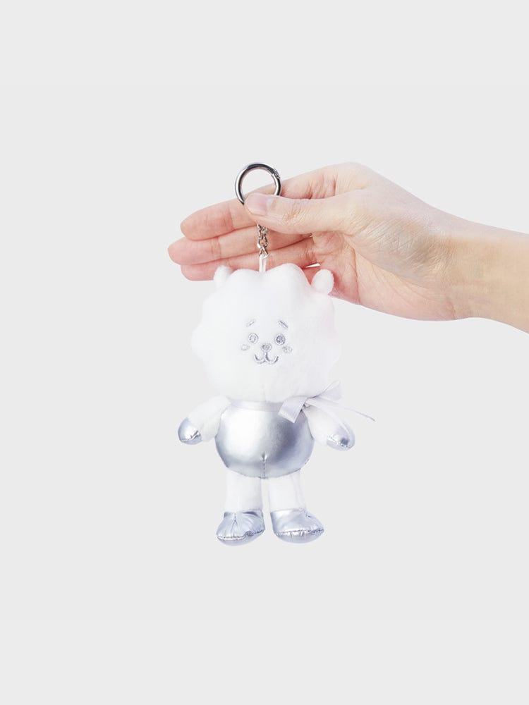 BT21 RJ Silver Edition Doll Key Ring