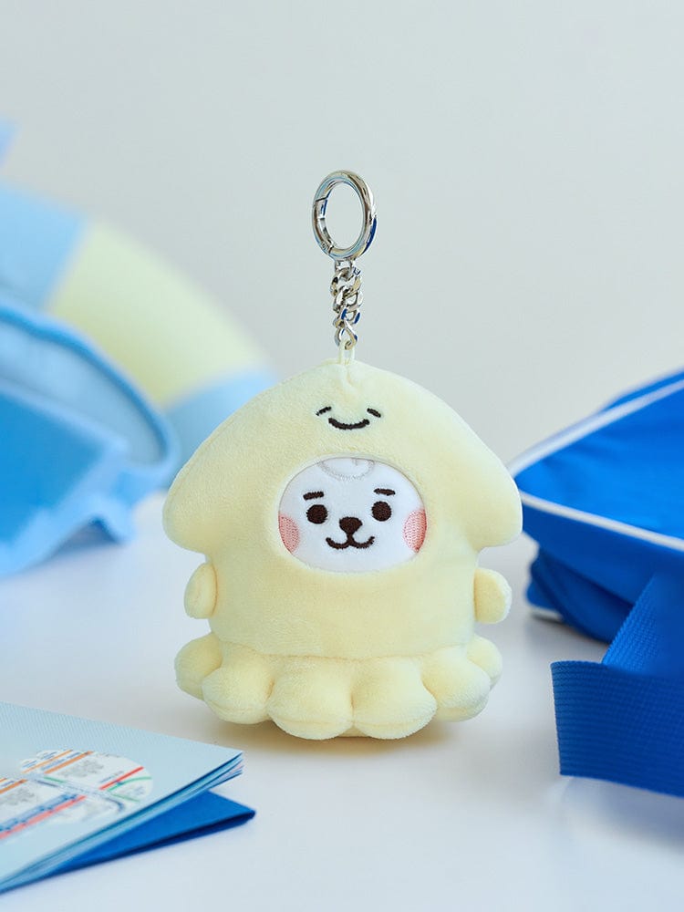 BT21 RJ Baby Ocean Friends Mini Doll Key Ring