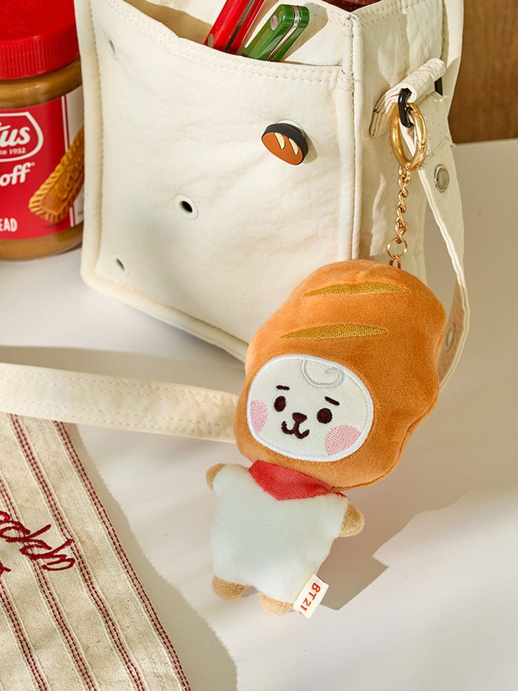 BT21 RJ Baby Bakery Flush Keyring