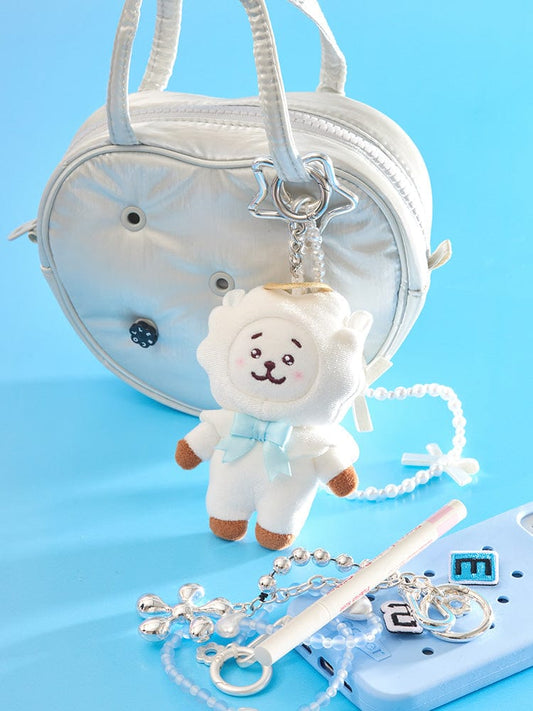 BT21 RJ Angel & Villain Angel Doll Key Ring