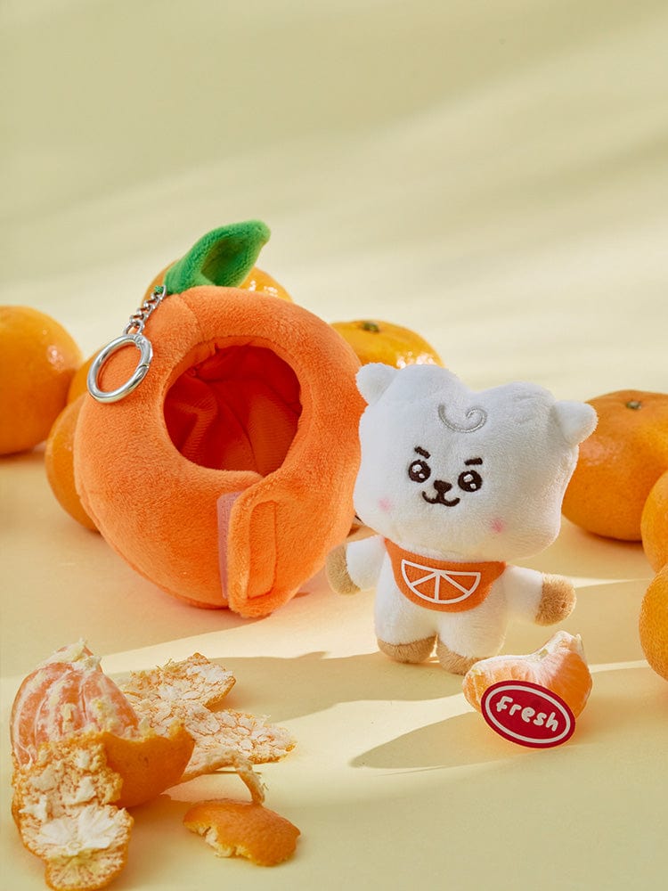 BT21 RJ Baby Orange Party Doll Key Ring