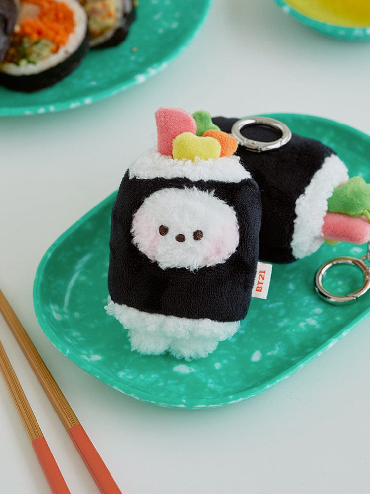 BT21 RJ Minnie BUNSIK Doll Keyring