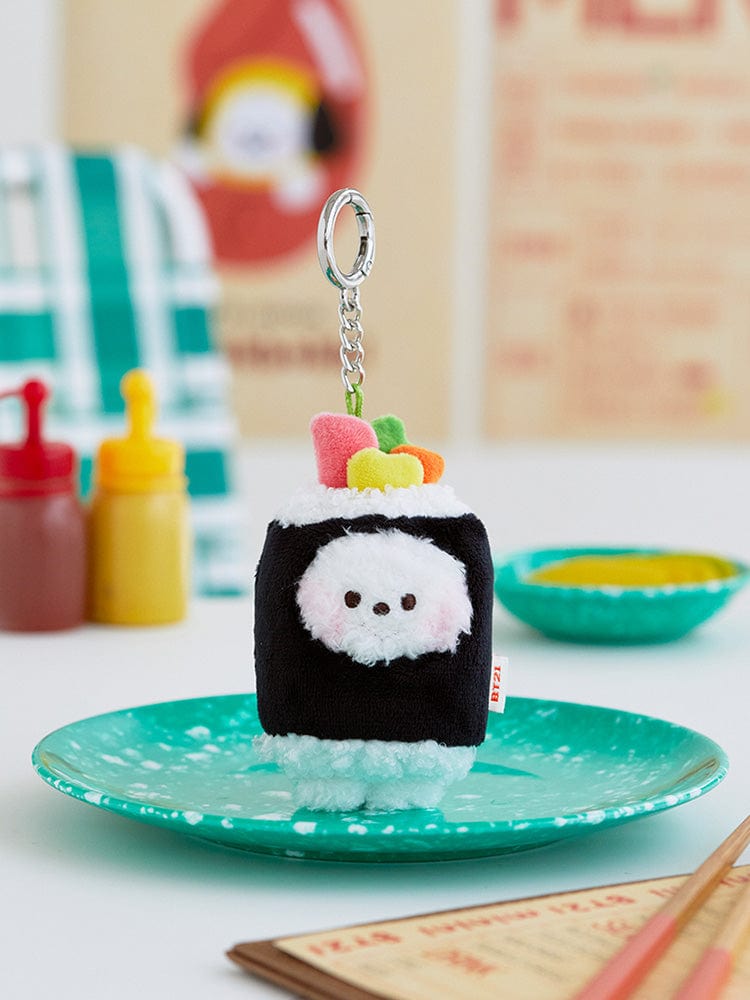BT21 RJ Minnie BUNSIK Doll Keyring