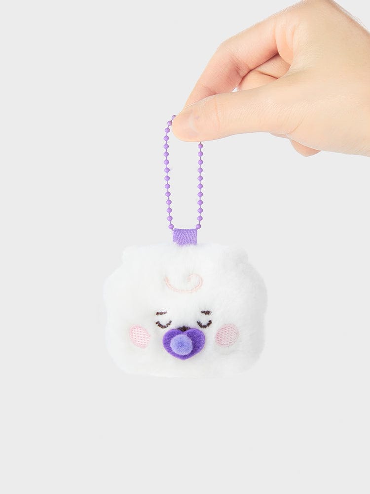 BT21 RJ NEWBORN BABY Flush Keyring