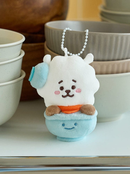 BT21 RJ Welcome Party Rice Bowl Doll Key Ring - S