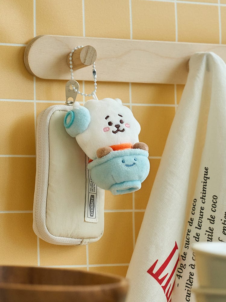 BT21 RJ Welcome Party Rice Bowl Doll Key Ring - S
