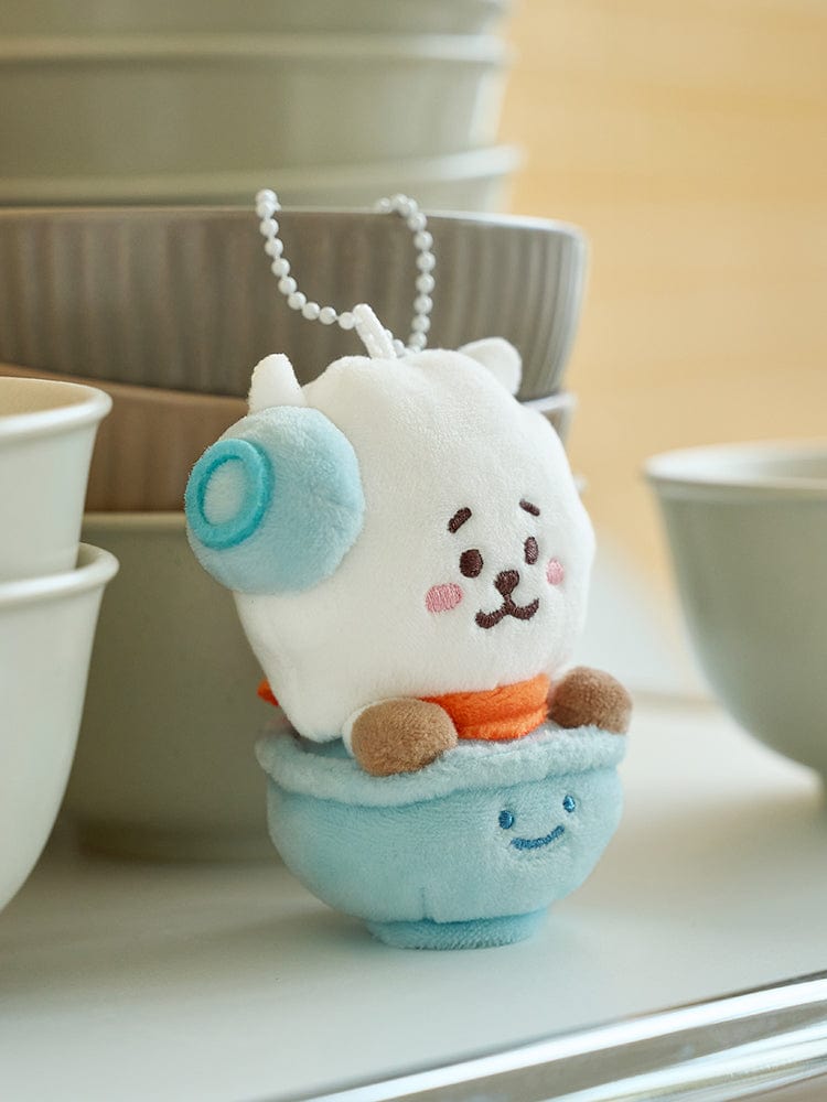 BT21 RJ Welcome Party Rice Bowl Doll Key Ring - S