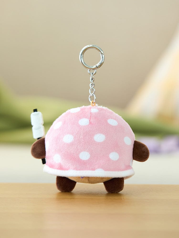 BT21 SHOOKY Campfire Blanket Doll Keyring