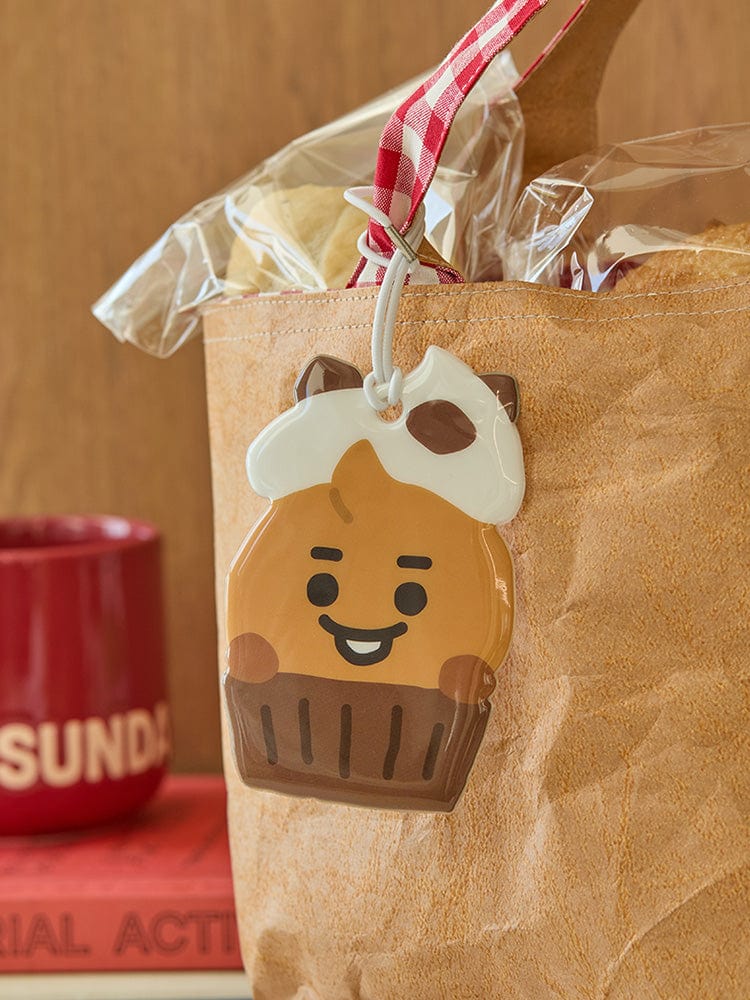 BT21 SHOOKY Baby Bakery PVC Name Tag
